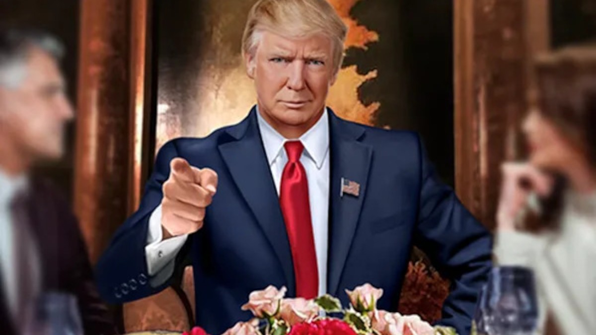 Mesmo com euforia em volta da criptomoeda, $TRUMP segue com desconto de −81% ante sua máxima histórica, aos US$ 75 cada (Imagem: Divulgação)