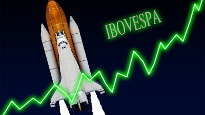 Ibovespa só não teve uma alta robusta no dia devido às quedas dos pesos-pesados VALE3, ITUB4, BBDC4, SANB11 e ABEV3 (Imagem: Shutterstock)