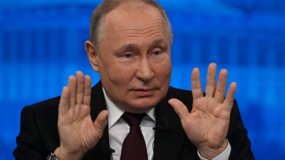 Há a possibilidade de Putin ficar cara a cara com Zelensky nesta semana (Imagem: Shutterstock)