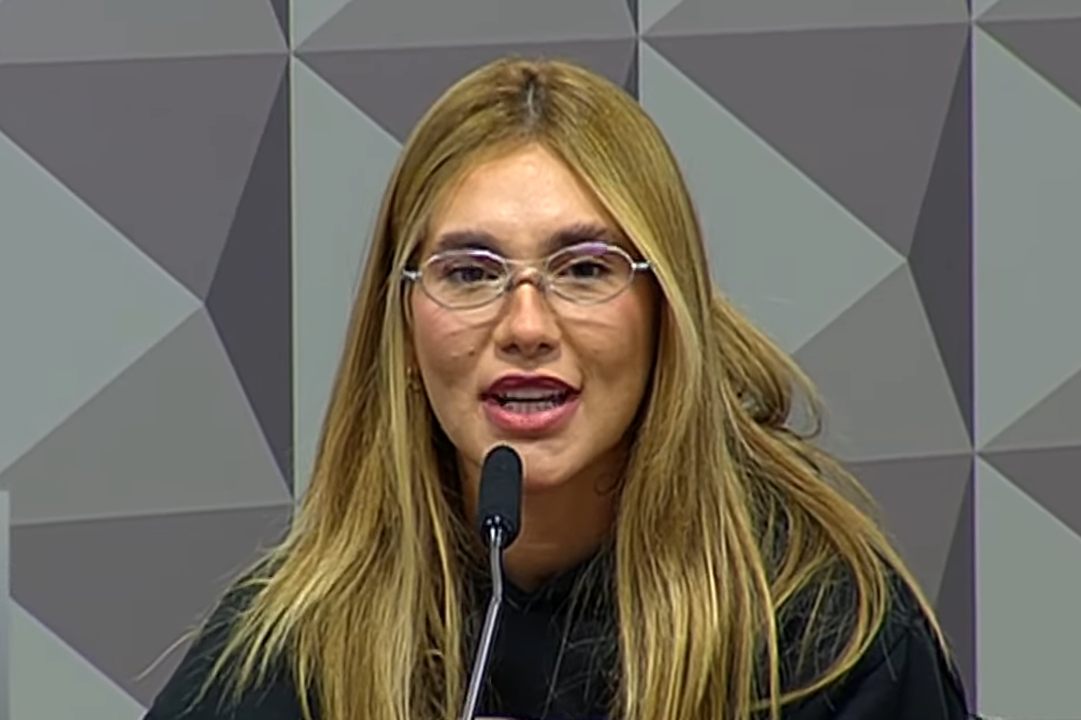 Influenciadora acumula milhões de seguidores nas redes sociais (Imagem: TV Senado) Influenciadora acumula milhões de seguidores nas redes sociais (Imagem: TV Senado)