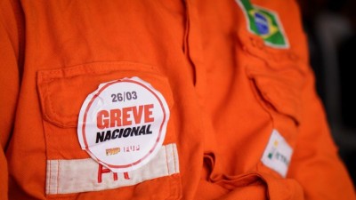 Petroleiros já haviam feito greve em 26 de março (Imagem: Divulgação/FUP)