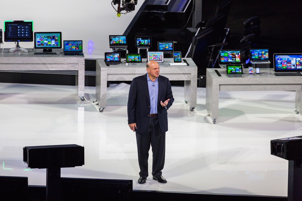Steve Ballmer trabalhou por 14 anos na Microsoft (Imagem: Shutterstock) Steve Ballmer trabalhou por 14 anos na Microsoft (Imagem: Shutterstock)