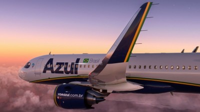 A Azul disse que está constantemente avaliando oportunidades para melhorar a liquidez e sua estrutura de capital (Imagem: Shutterstock)