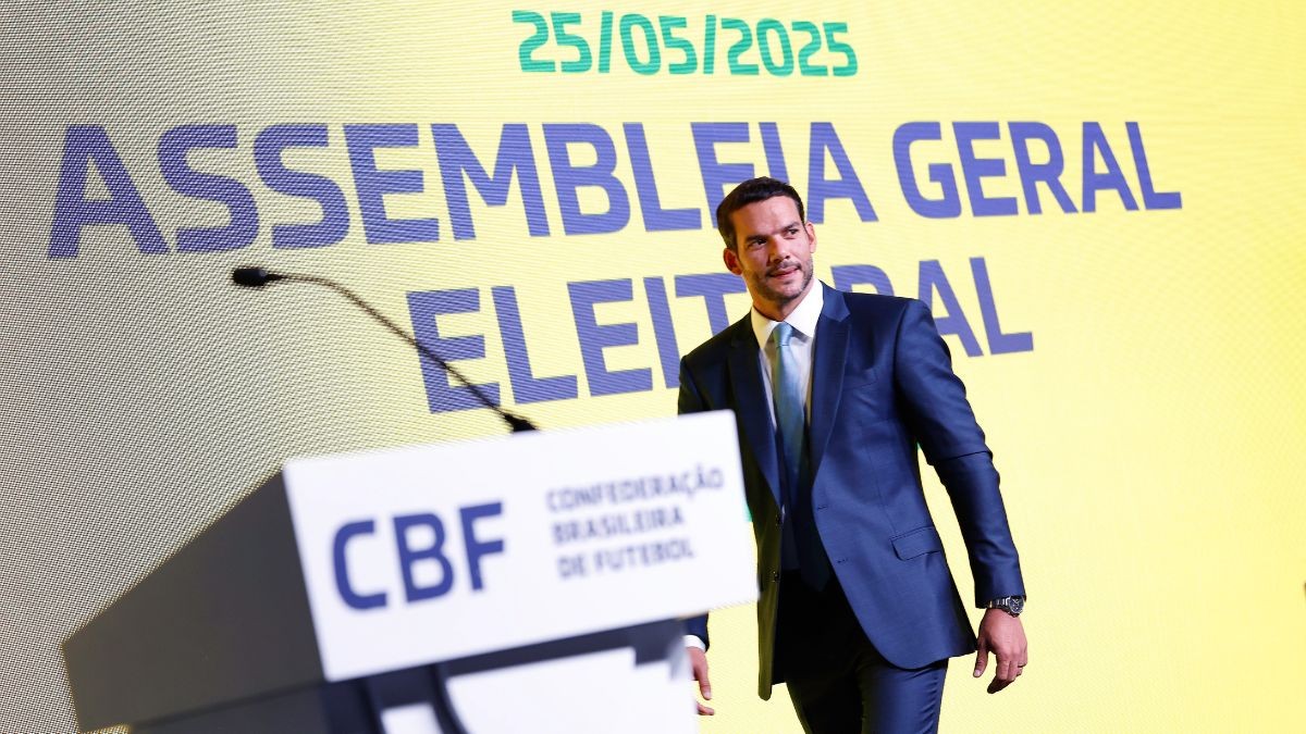 Samir Xaud prometeu "fair play financeiro" na CBF (Imagem: CBF/Divulgação)