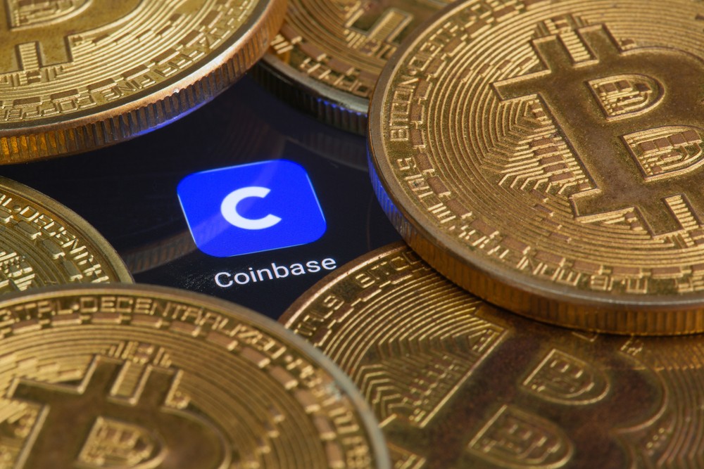 Coinbase foi criada em 2012 e já tem mais de US$ 60 bilhões me valor de mercado (Imagem: Shuttestock)