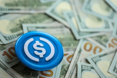 USD Coin é a segunda maior stablecoin de dólar (Imagem: Shutterstock)