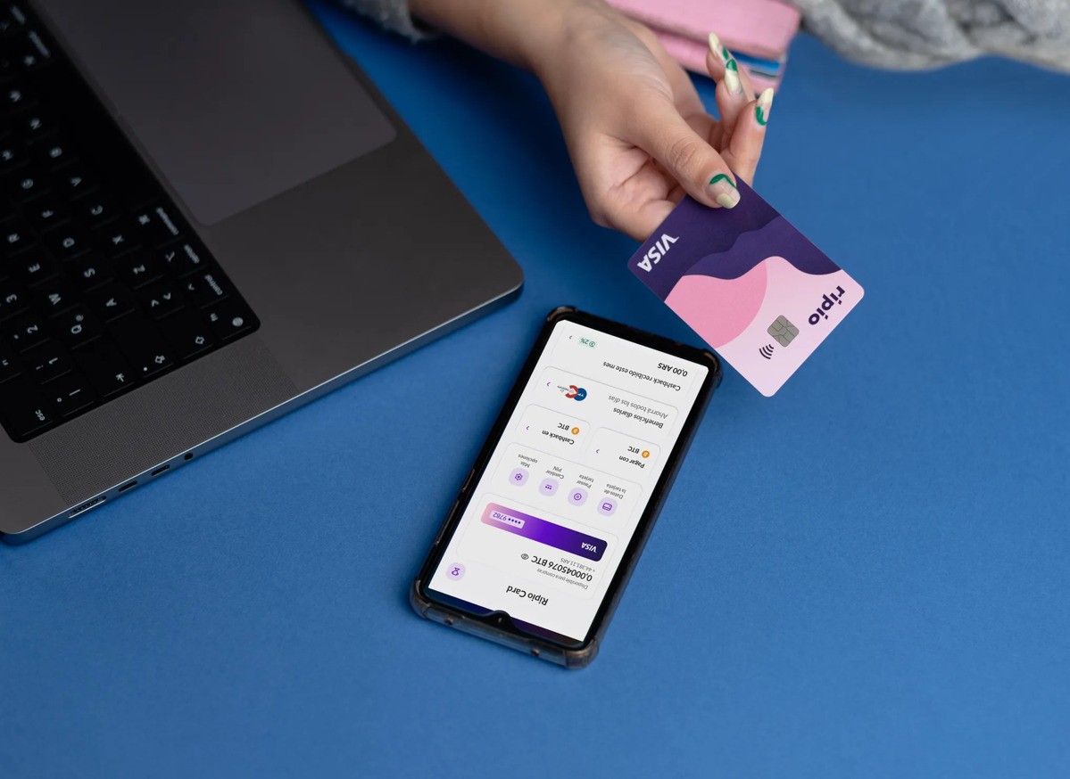Cartões vinculados a exchanges de criptomoedas são uma das opções disponíveis (Imagem: Divulgação/Ripio)