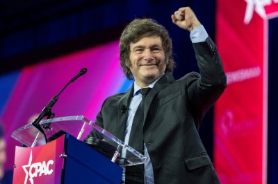 Javier Milei é presidente da Argentina desde 2023 (Imagem: Shutterstock)