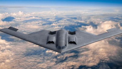 Usado pelos EUA no Irã, o bombardeiro B-2 Spirit representa 2% dos negócios da Northrop Grumman (Imagem: Shutterstock) Usado pelos EUA no Irã, o bombardeiro B-2 Spirit representa 2% dos negócios da Northrop Grumman (Imagem: Shutterstock)