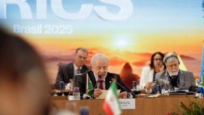 Presidente Lula discursou na abertura da 17ª edição da reunião de Cúpula dos Brics (Imagem: Divulgação)