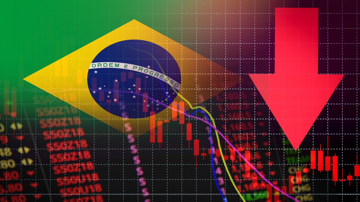 Tarifaço de 50% de Trump contra o Brasil azeda o Ibovespa (Imagem: Shutterstock)