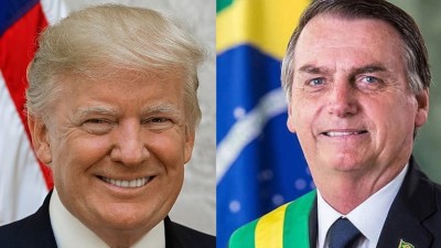Trump destaca que Bolsonaro lidera pesquisas para as Eleições 2026 (Imagem: Shutterstock)