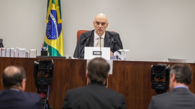 Moraes ordena que manifestações do filho de Bolsonaro irão ao inquérito (Imagem: Valter Campanato/Agência Brasil)