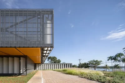 Edifício é destinado a lajes comerciais e foi construído pela Lótus (Imagem: Divulgação) Edifício é destinado a lajes comerciais e foi construído pela Lótus (Imagem: Divulgação)