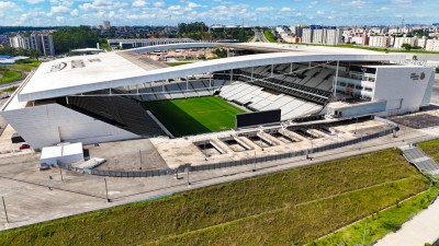 Estádio em Itaquera, São Paulo, é a casa do Corinthians (Imagem: Shutterstock)