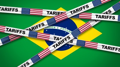 Brasil acionou a OMC sobre tarifaço dos EUA no último dia 6 de agosto (Imagem: Shutterstock)