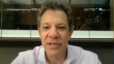 Haddad acusa a oposição de fomentar saques de valores do Banco do Brasil (Imagem: Reprodução/ TV GGN) Haddad acusa a oposição de fomentar saques de valores do Banco do Brasil (Imagem: Reprodução/ TV GGN)