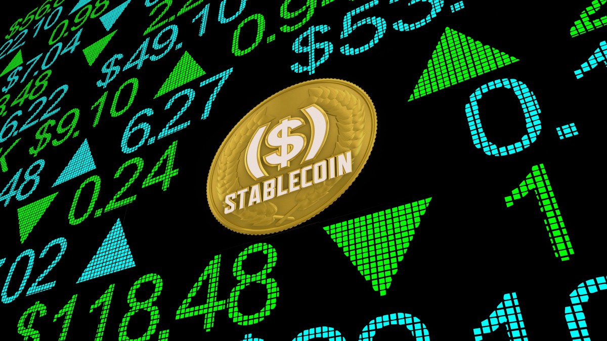 Stablecoins podem movimentar US$ 1,2 trilhão até 2028 (Imagem: Shutterstock)