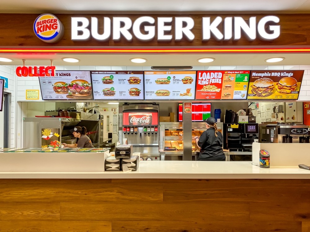 BK é uma das maiores redes de fast food do mundo (Imagem: Shutterstock) BK é uma das maiores redes de fast food do mundo (Imagem: Shutterstock)