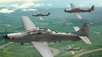 O Super Tucano da Embraer é o líder global em sua categoria de aeronave (Imagem: Divulgação)