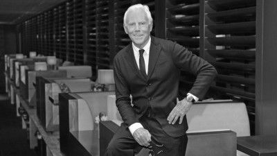 Armani tinha 91 anos (Imagem: Shutterstock)
