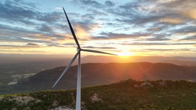 Turbina tem uma altura equivalente a seis estátuas do Cristo Redentor (Imagem: Divulgação/Petrobras)