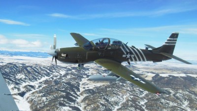 SNC comprou uma unidade da aeronave de defesa e segurança A-29 Super Tucano (Imagem: Divulgação/Embraer)