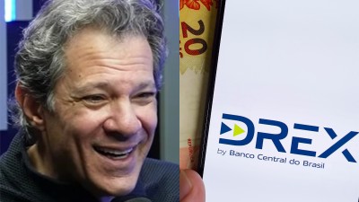 Para Haddad, o foco do Drex é a transparência e não o controle (Imagem: Reprodução/YouTube/Shutterstock)