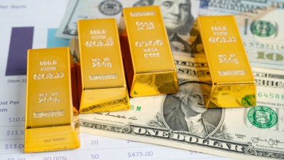 Durante a sessão, o ouro chegou a registrar a nova máxima intradia de US$ 3.922,70 (Imagem: Shutterstock)