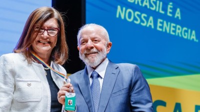 Lula e Magda Chambriard vão anunciar investimentos nesta 5ª feira (Imagem: Ricardo Stuckert/Presidência)