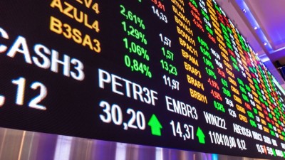 Durante o pregão, o índice chegou a 149,6 mil pontos, renovando o recorde intradiário (Imagem: Shutterstock) Durante o pregão, o índice chegou a 149,6 mil pontos, renovando o recorde intradiário (Imagem: Shutterstock)