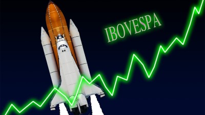 Festança do IBOV só não foi maior porque a PETR4 ficou no vermelho (Imagem: Shutterstock)