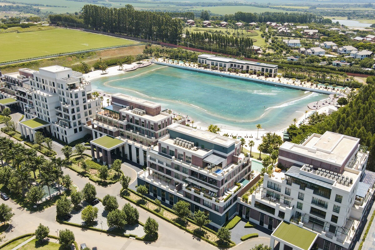 São Paulo Surf Club Residences é um empreendimento com ondas artificiais (Imagem: Divulgação)