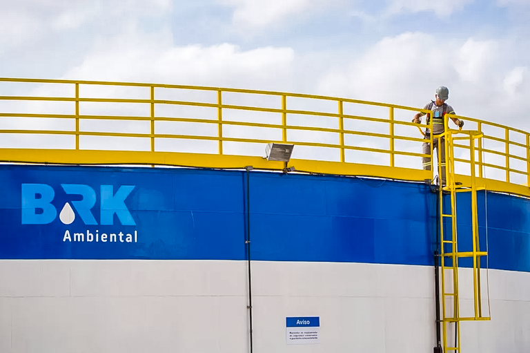 Ex-Odebrecht Ambienral, a BRK atua no segmento de saneamento básico (Imagem: Divulgação)