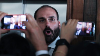 Eduardo Bolsonaro é um dos cinco filhos do ex-presidente Jair Bolsonaro (Imagem: Lula Marques/Agência Brasil)