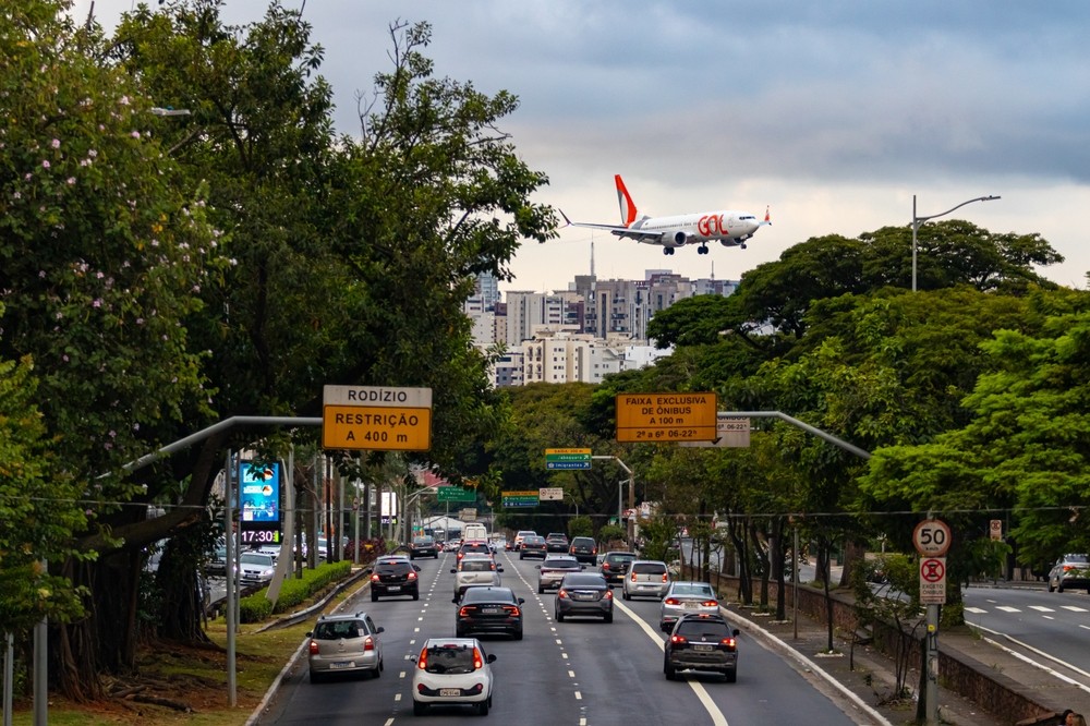 Congonhas é um dos aeroportos mais movimentados do país (Imagem: Shutterstock)