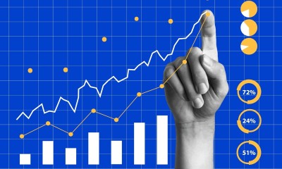 Indicadores financeiros na Bolsa de Valores - Imagem: Shutterstock