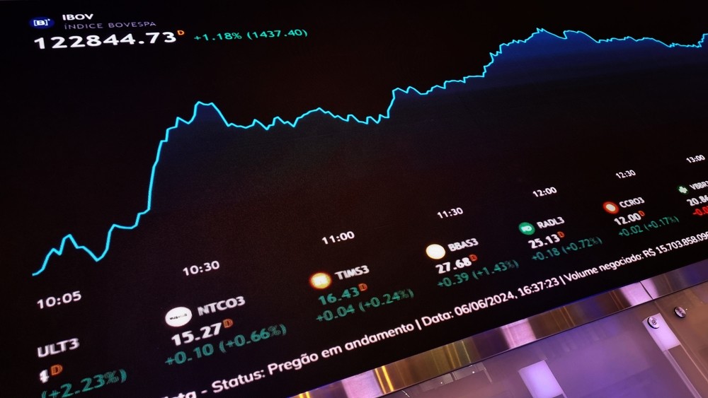 Bolsa brasileira é a mais importante da América Latina (Imagem: Shutterstock)