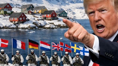 Anexação da Groenlândia já provoca disparada da renda fixa global e queda das big techs (Imagem: Shutterstock)