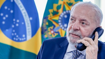 Lula falou por quase 50 minutos com Trump, por telefone (Imagem: Ricardo Stuckert/Presidência)