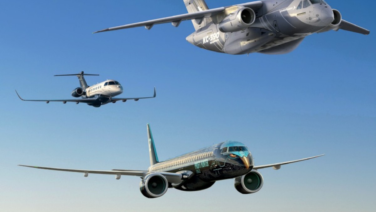 EMBJ3 entrega 91 aeronaves prontas no quarto trimestre de 2025 (Imagem: Divulgação)