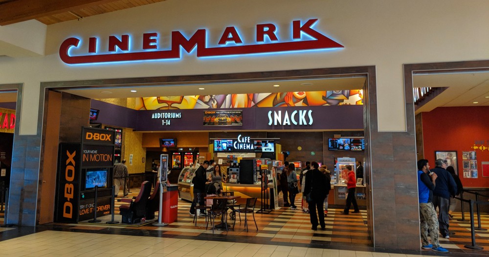 Cinemark é uma das maiores redes de cinema do mundo (Imagem: Shutterstock)