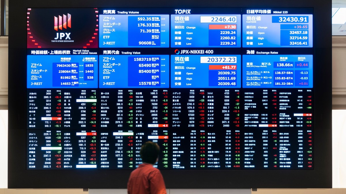 PIB do Japão cresceu apenas +0,2% no último trimestre de 2025 (Imagem: Shutterstock)