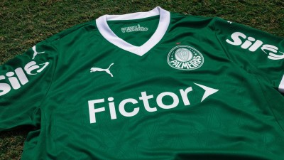 Fictor era patrocinador do Palmeiras (Foto: Palmeiras/Divulgação)