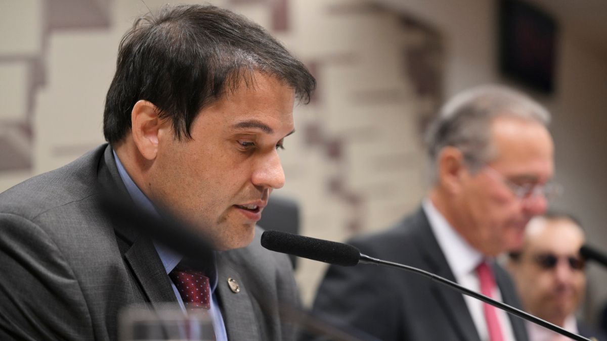 Presidente interino da CVM, João Accioly falou sobre o Master no Senado (Imagem: Saulo Cruz/Agência Senado)
