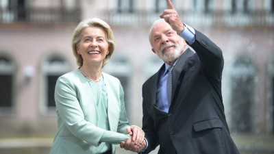 Ursula von der Leyen e Lula estão entre os maiores defensores do acordo (Imagem: Shutterstock)