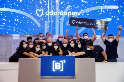 Odontoprev é uma das maiores operadoras de saúde, com R$ 9 bilhões em valor de mercado (Imagem: Divulgação/B3)