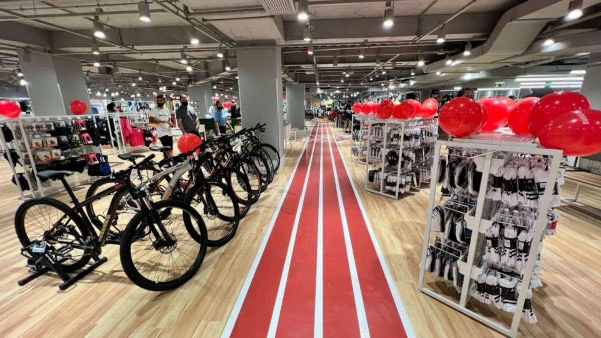 Todavia, as receitas do Grupo SBF sobem em 2025, apesar de maiores aportes na operação (Imagem: Divulgação/Centauro)