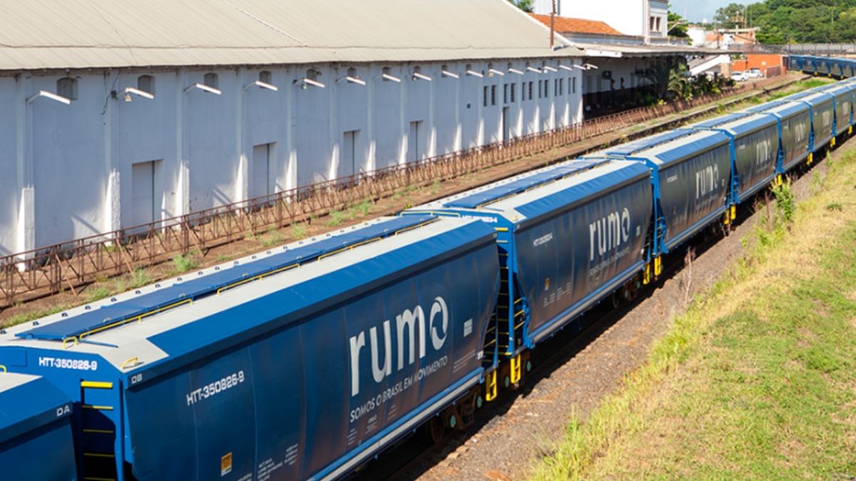 Rumo é a maior operadora logística ferroviária independente do Brasil (Imagem: Divulgação)