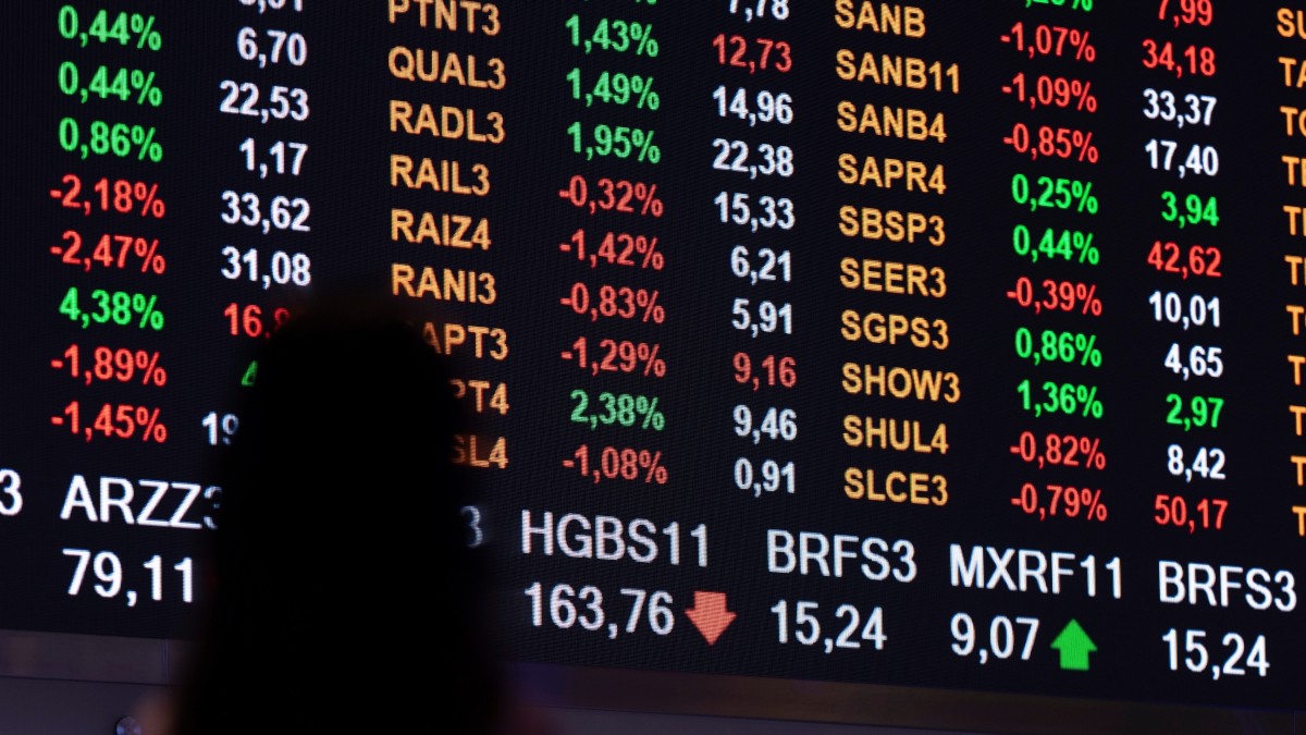 Mesmo com a PETR4 caindo com o petróleo, o IBOV nem deu bola (Imagem: Shutterstock)